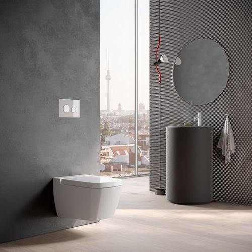 Design odporny na czas – łazienka w tonacji tytanu